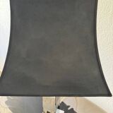 70s chrome metal lamp