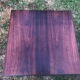 Square black metal coffee table and rosewood top circa 1960