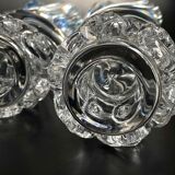 Pair of candlesticks Baccarat Aladin model