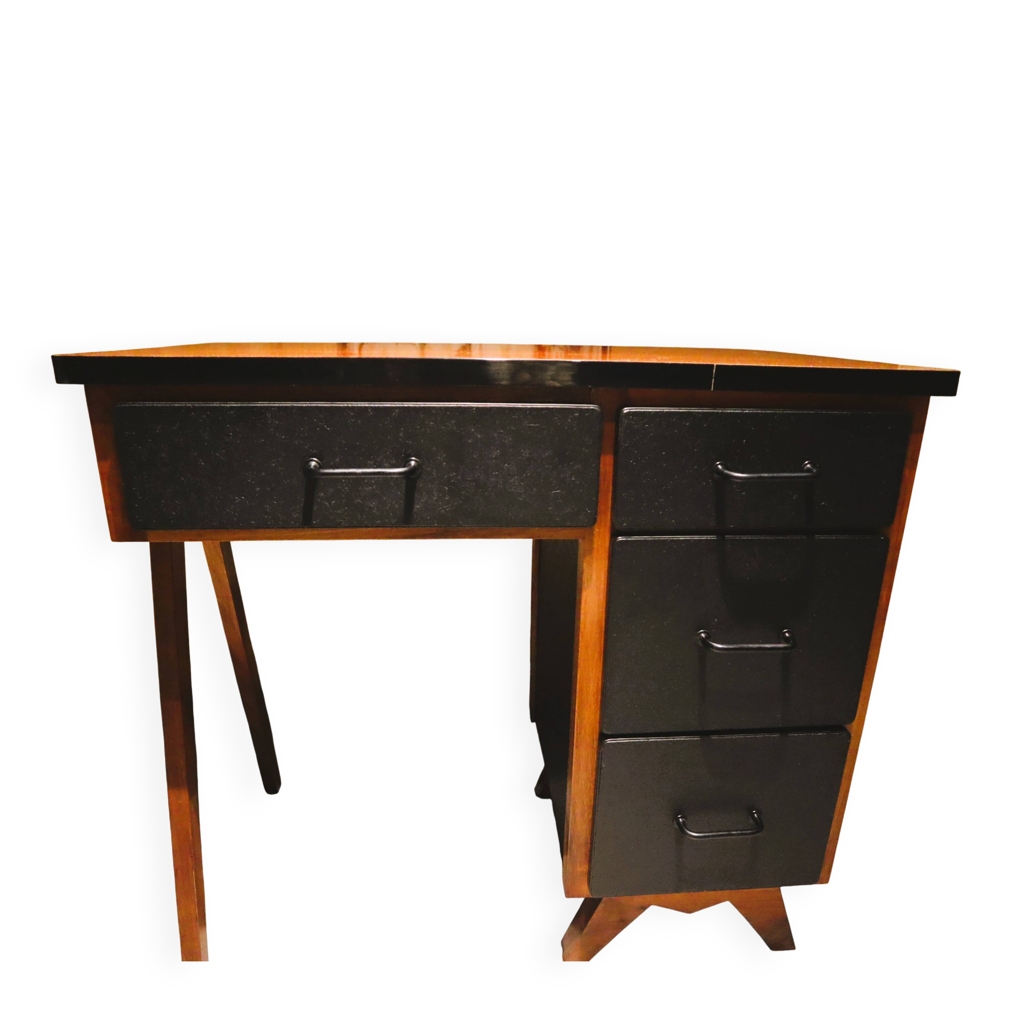 Bureau rétro vintage industriel