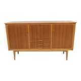 Enfilade scandinave en teck et en chêne, Suède, 1960