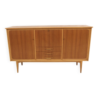 Enfilade scandinave en teck et en chêne, Suède, 1960