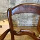 Fauteuil en paille vintage pour enfant
