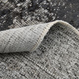 Gray & blue tones distressed carpet 285x187cm