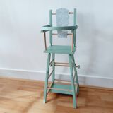 Vintage doll's high chair