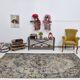 5x10 Distressed Brown Vintage Rug, 164x295Cm