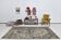 5x10 Distressed Brown Vintage Rug, 164x295Cm