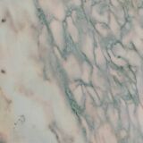 Table basse ancienne style louis xvi avec plateau marbre