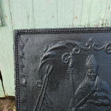 Chimney plate and pair of channels