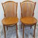 Chaises bistrot vintage