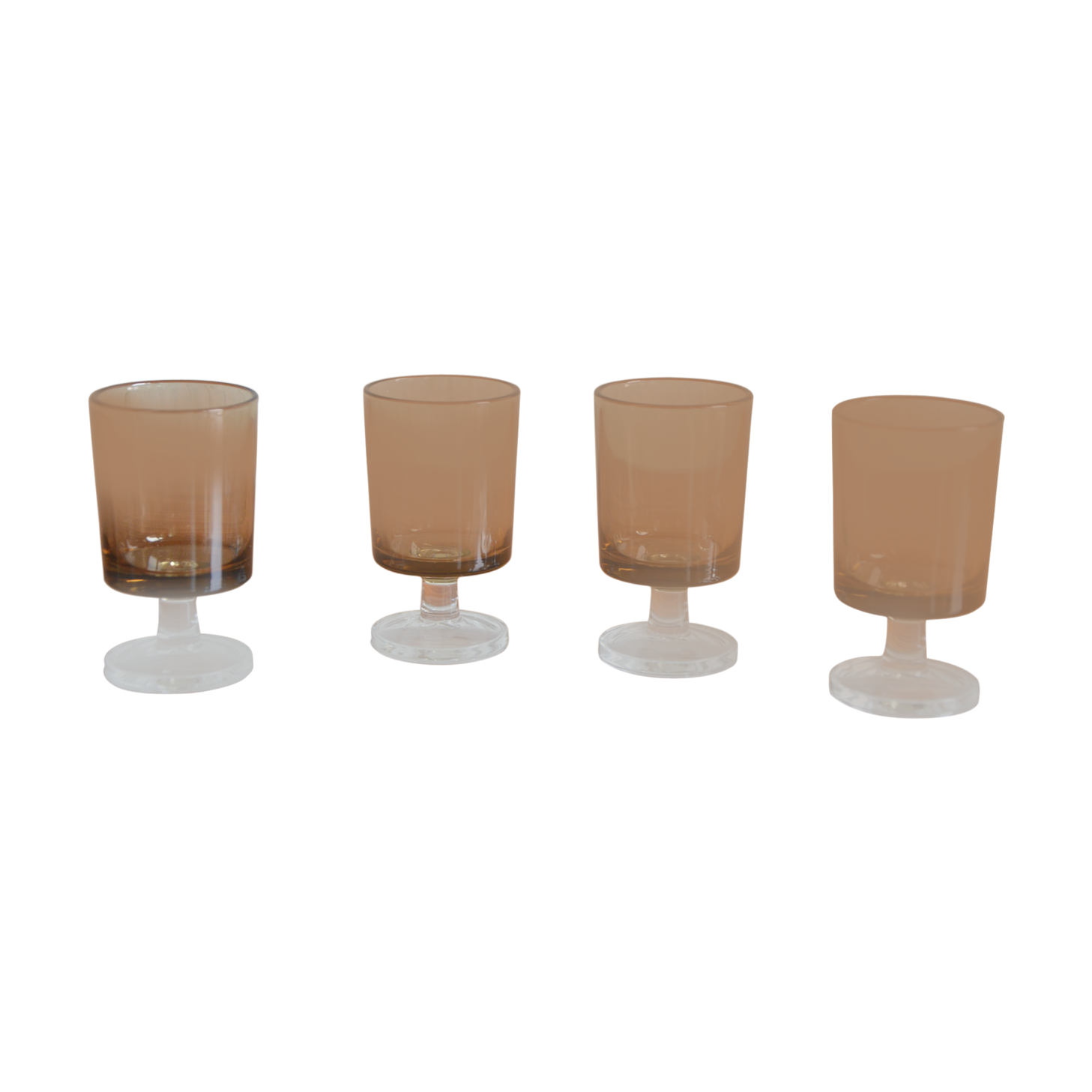Luminarc liqueur glasses