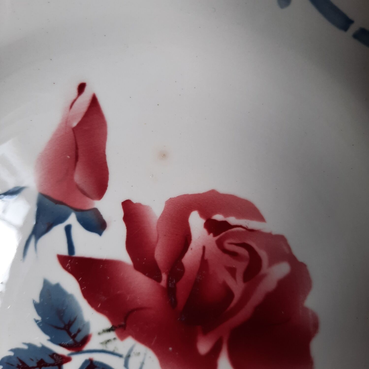 Mismatched dessert plates