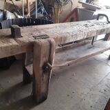 Old carpenter's workbench