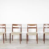 Set Of 4 chairs by Nils Jonsson For Troeds Swedish in Stunning Teak