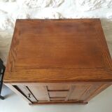 Buffet compact art deco oak