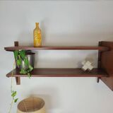 Danish design wall-mounted bookshelf Thygesen Sorensen teck vi