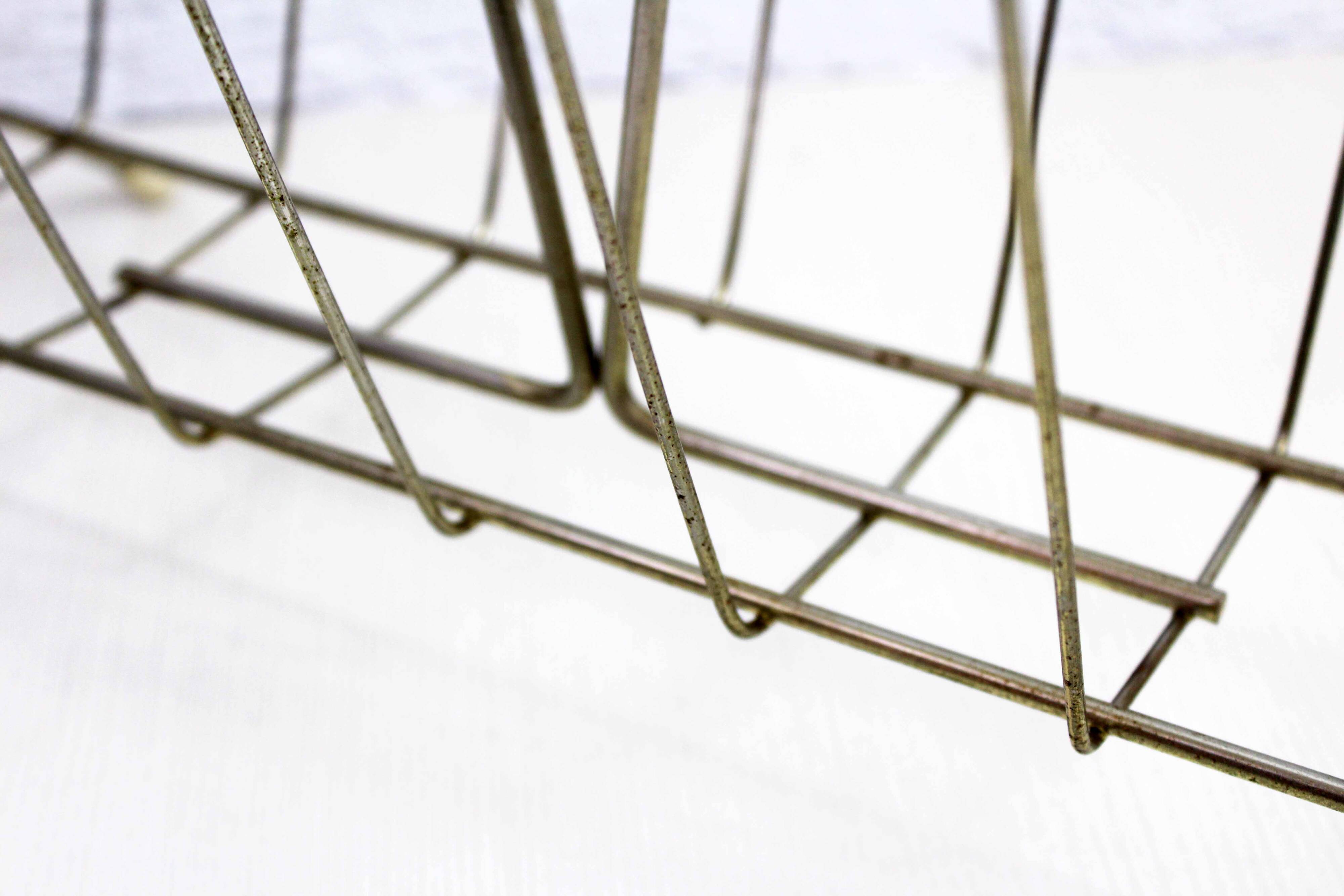 Vintage magazine holder