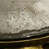 Gold bronze center tray 19th mirror mercury