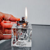 Briquet glaçon par Antonio Imperatore, verre de murano, italie, 1970