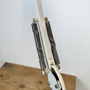 Vintage White Italian Architect Table Lamp, 1970s