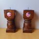 Brutalist candle holder pair Capo Esmaltes