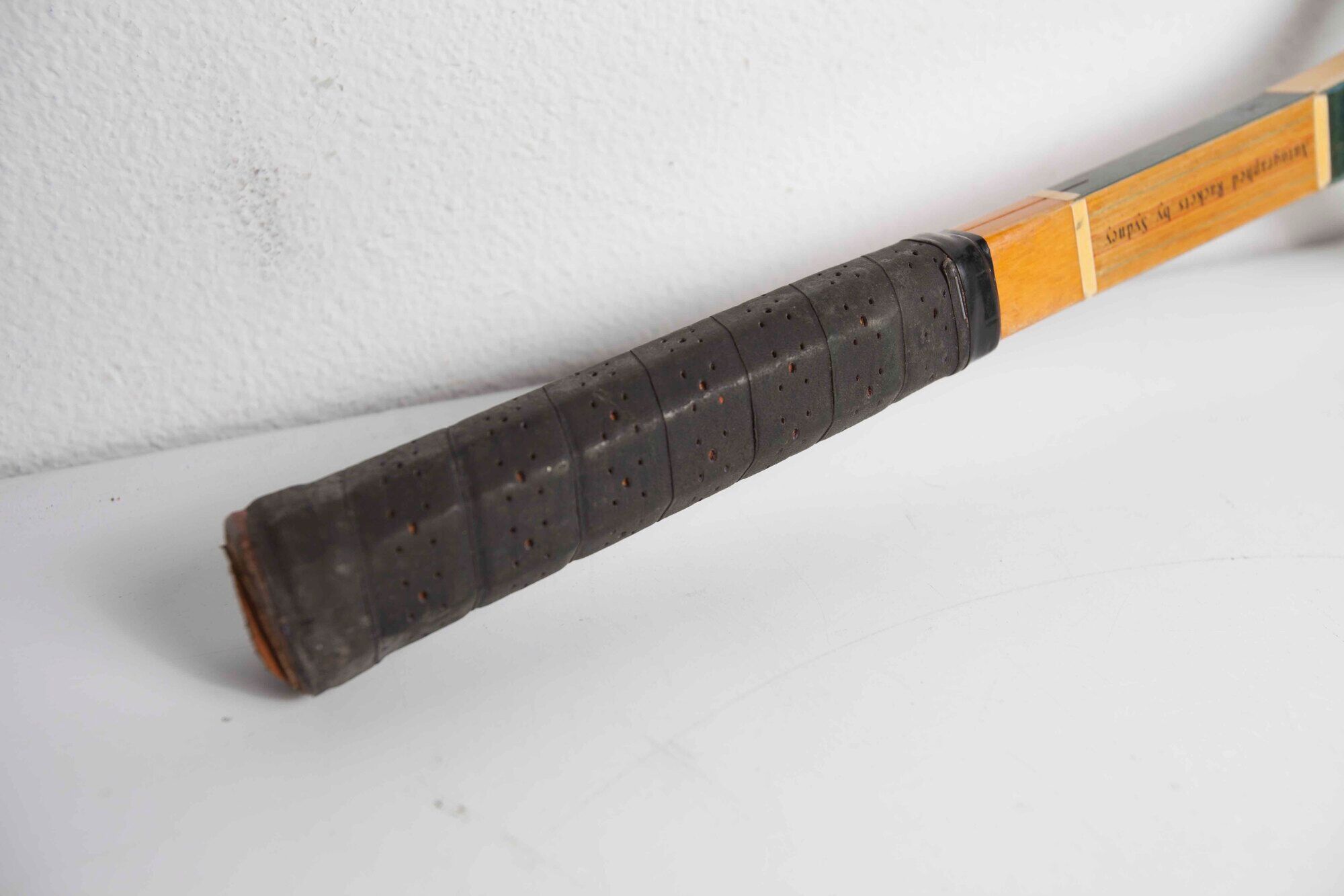 1960 Sydney tennis racket with metal tendor and cover