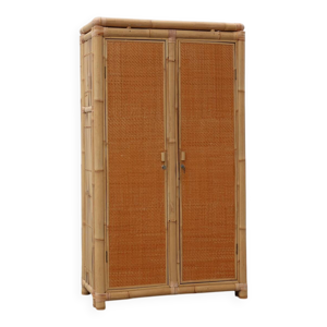Armoire en bambou et - rotin