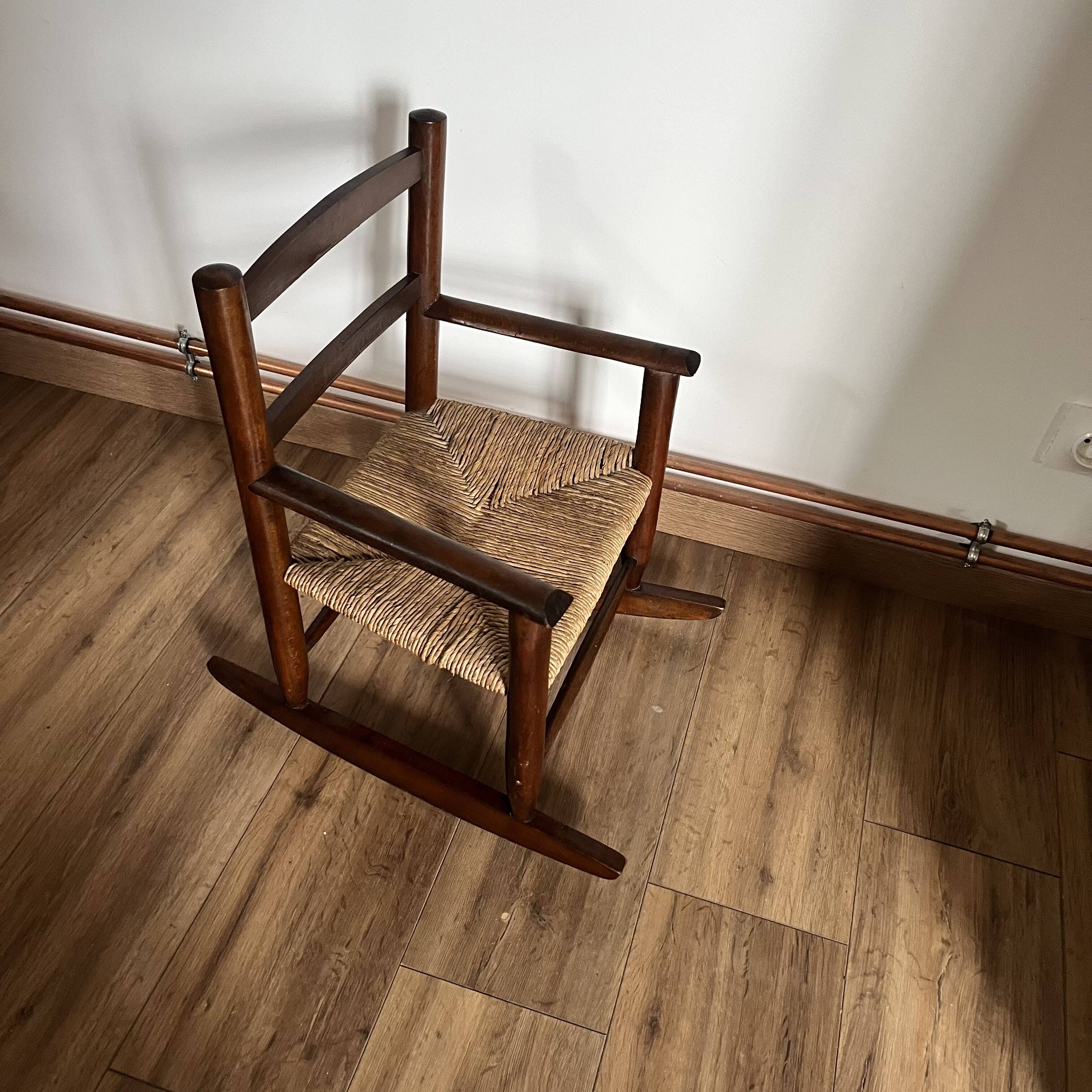 Pair of children's rocking chairs
