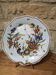 Very beautiful old plate decorated with Rouen, handmade by Geo Martel