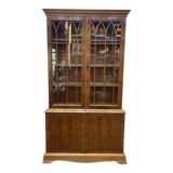 Bibliothèque - Buffet - Vitrine deux corps de style anglais