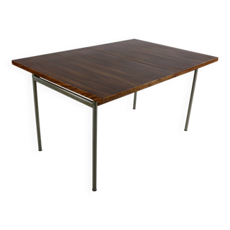 Sixties design rosewood dining table by Cees Braakman for Pastoe