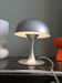 Grey metal mushroom lamp Mathias
