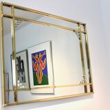 Graphic mirror by Belgochrom 105x80cm
