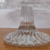 Vintage Walther Glass Mikasa Germany Pedestal Cake Tray