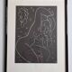 “Nude with bracelet” after Henri Matisse, Framed print from the Chalcographie du Louvre
