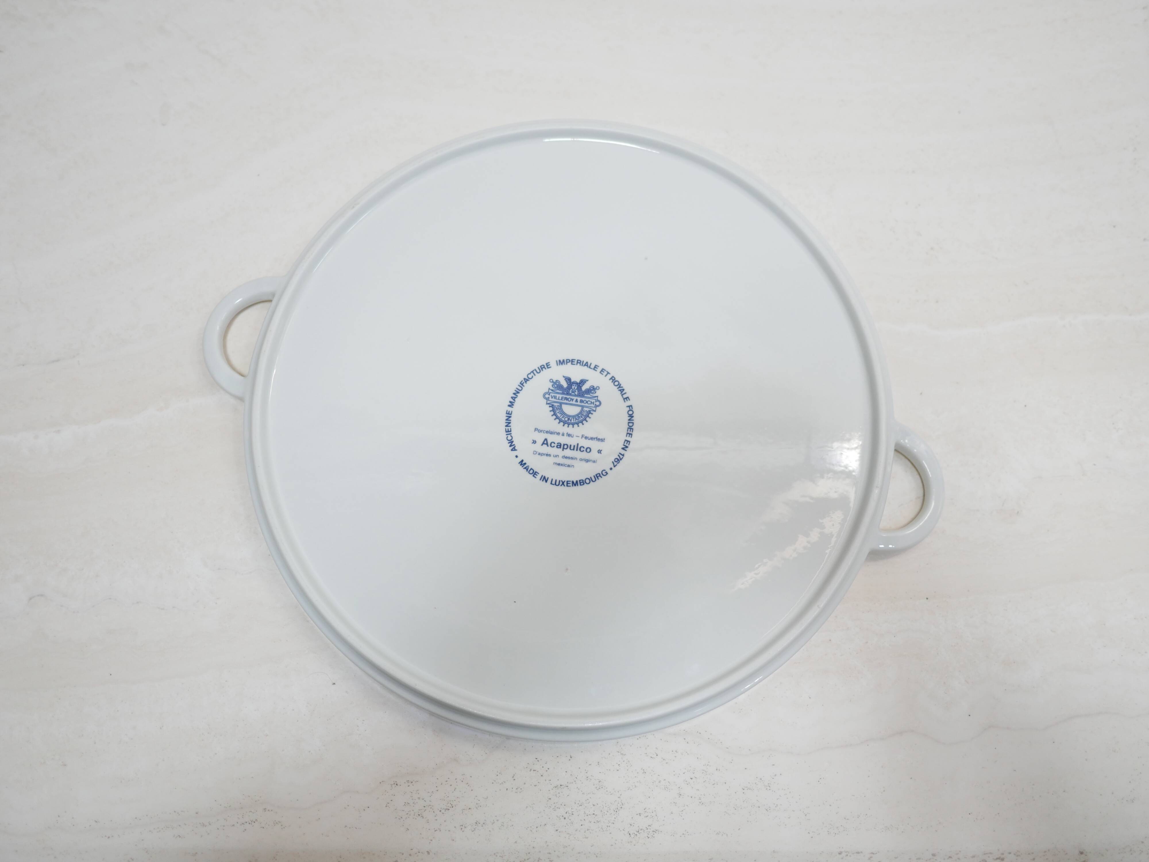 Plat vintage Acapulco par Villeroy et Boch