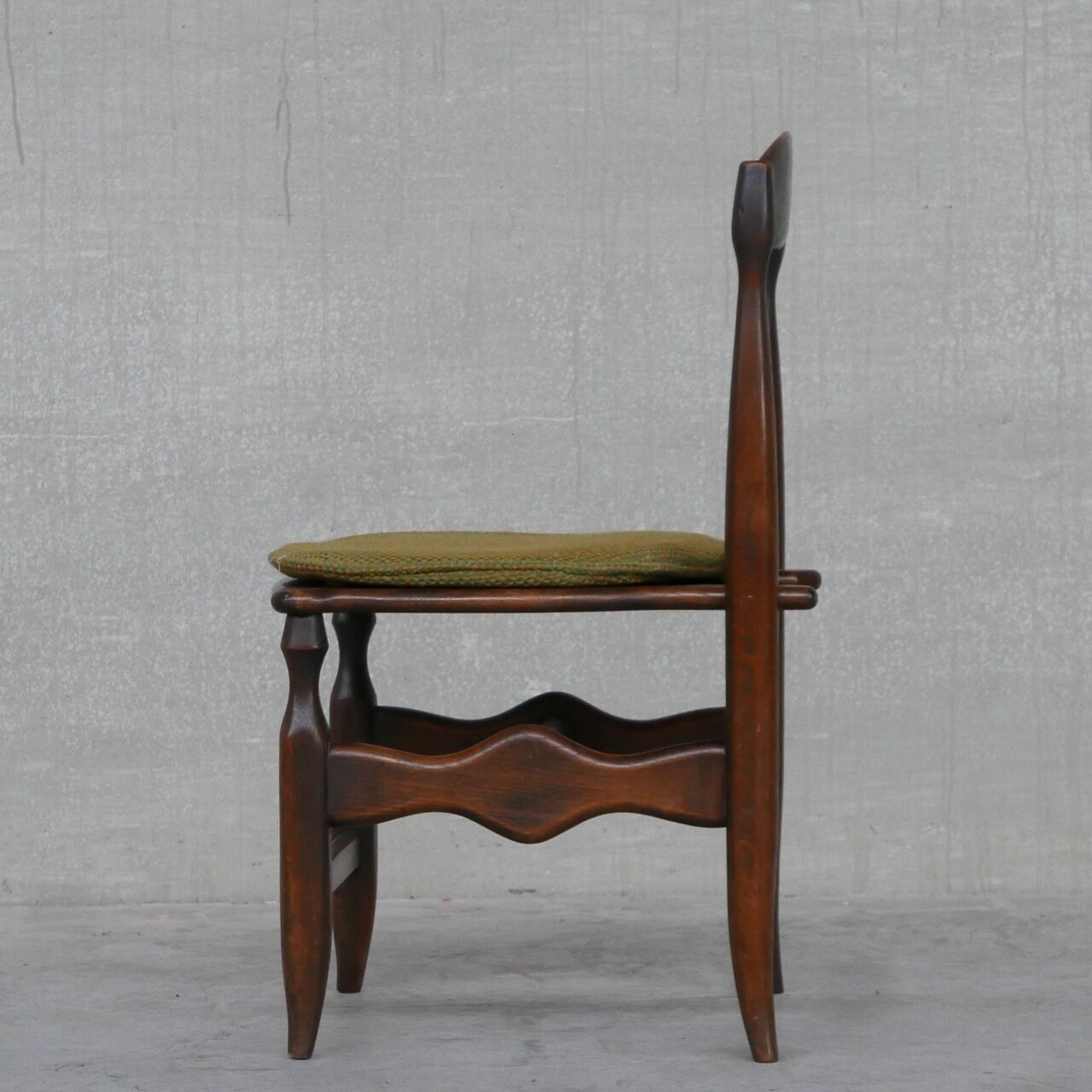 Set of six chairs by Guillerme et Chambron