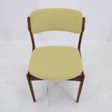 1960s Erik Buch Set of Six Restored Teak Dining Chairs, Denmark