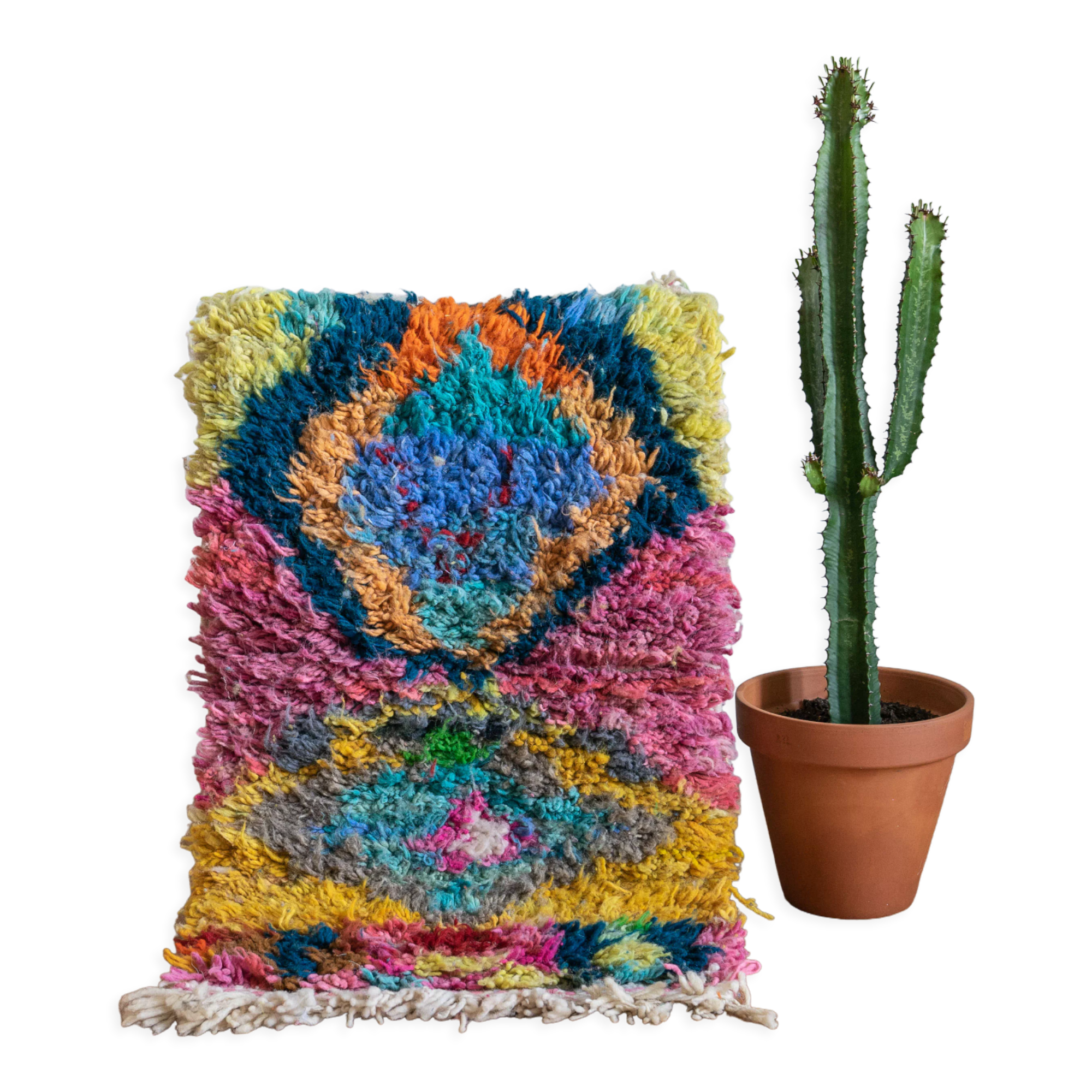 Berber rug - Vintage Azilal - 60x98cm