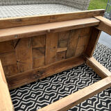 Antique oak coffee table