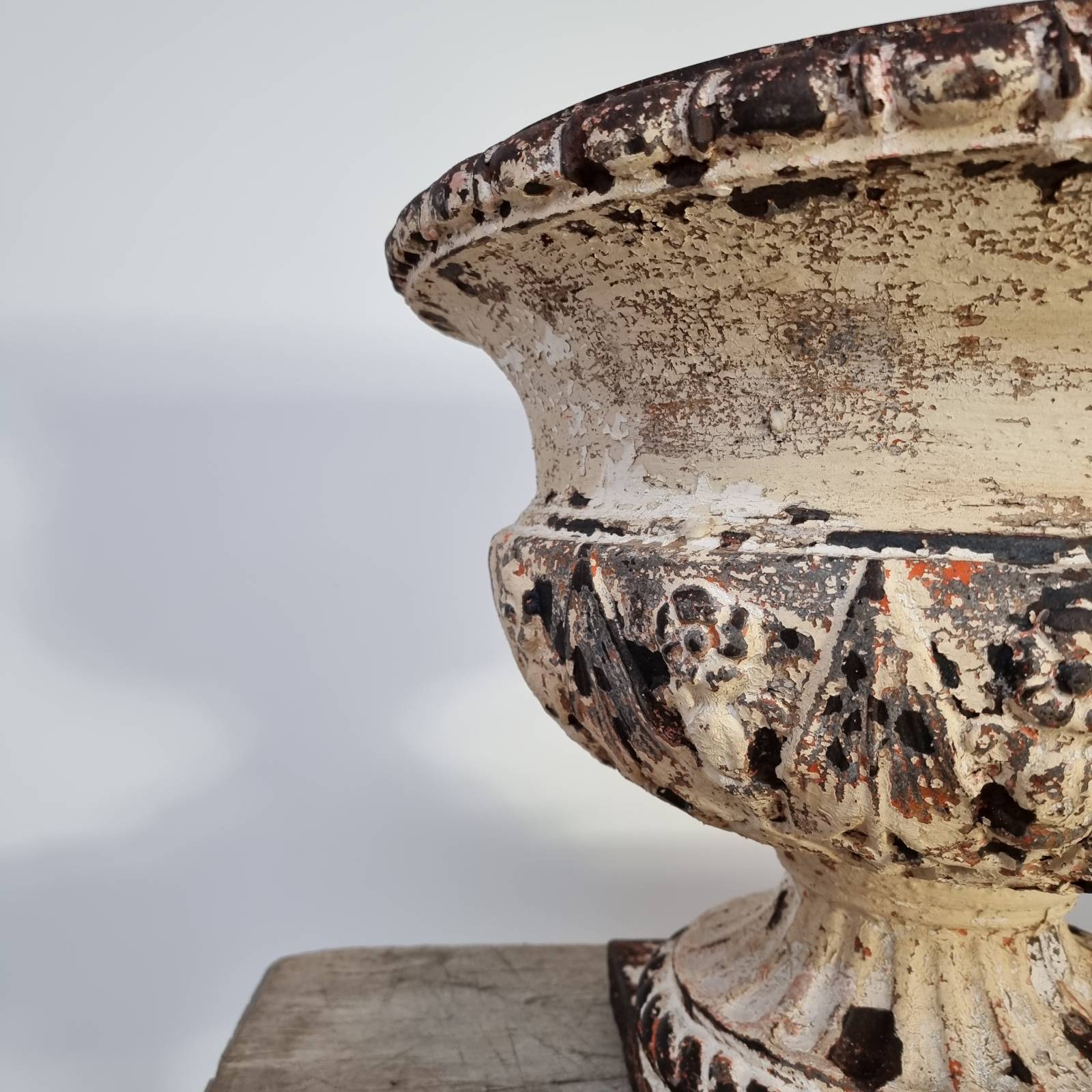 Paire de vasques en fonte 19ème