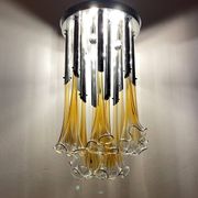 Vintage Italian Murano chandelier by Venini, 1960s