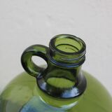 Demijohn with bottle green handle