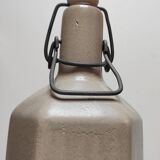 Trio of large hexagonal stoneware hot water bottles