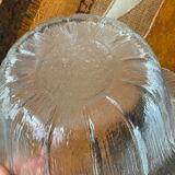 Saladier en verre vintage