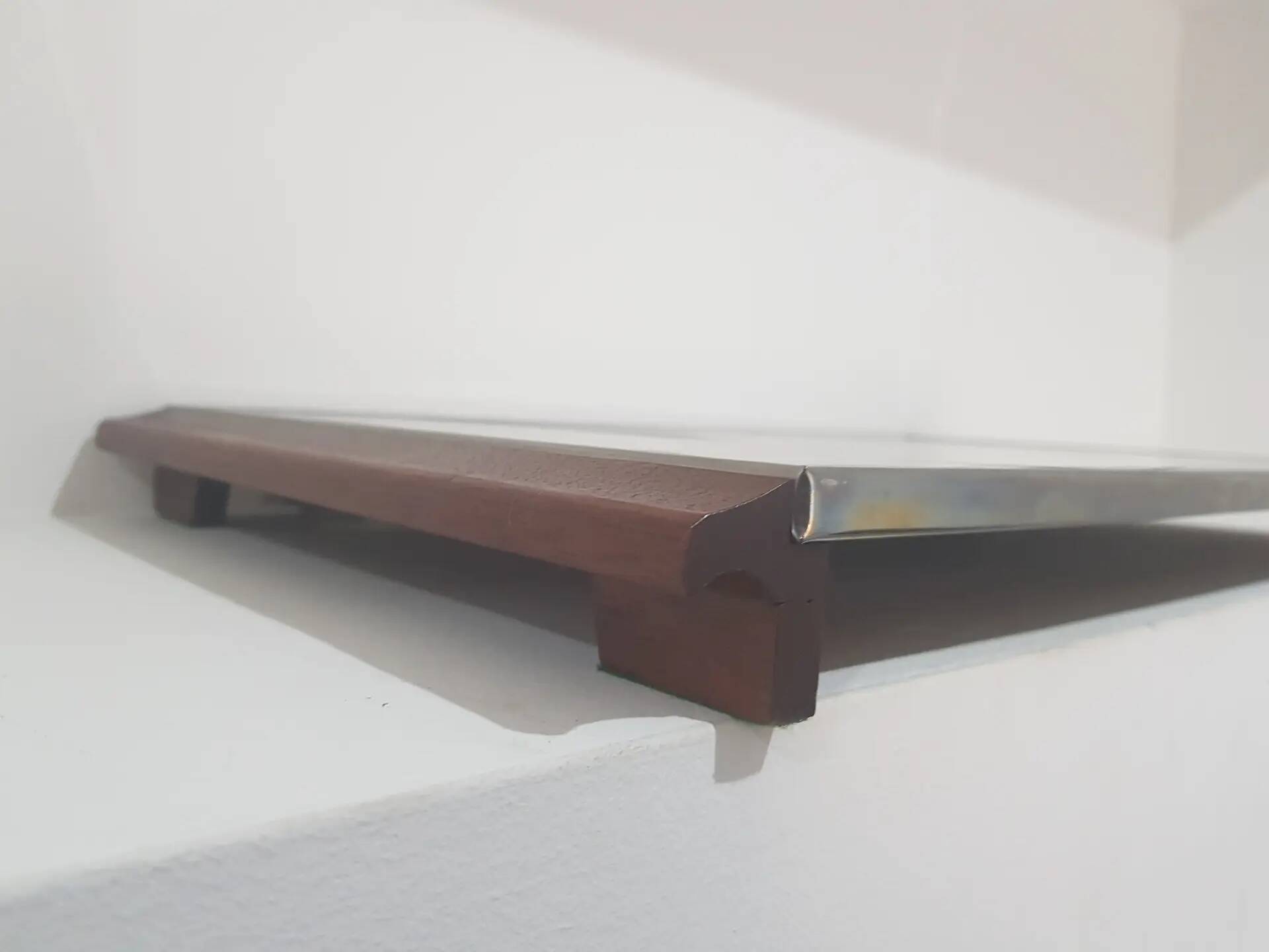Warming tray/ceramic, silver/stainless steel, Germany/1970s.
