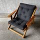 Fauteuil scandinave inclinable et pliable par Gillis Lundgren, 1970s