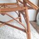 Paire de fauteuils en rotin vintage circa années 70