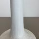 Set of 2 Op Art Biscuit Porcelain Ufo Vases by Edelstein Bavaria, Germany, 1970s