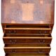 Antique walnut English secretary